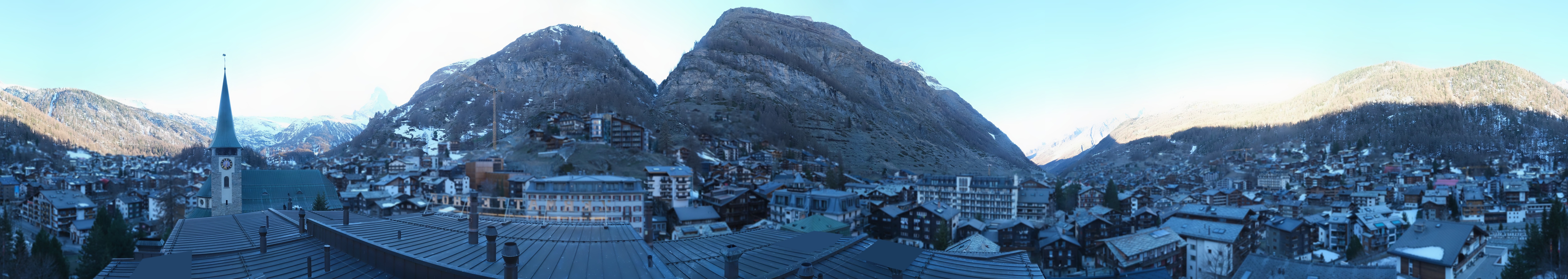 Archiv Foto Webcam Panorama Zermatterhof