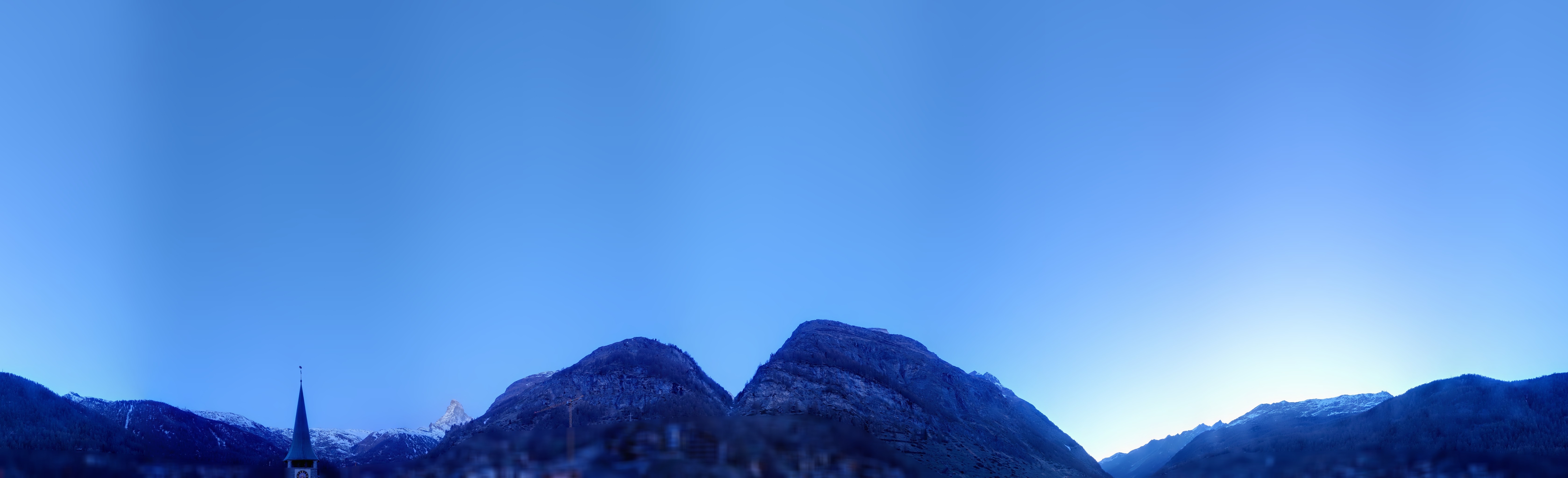 Archiv Foto Webcam Panorama Zermatterhof