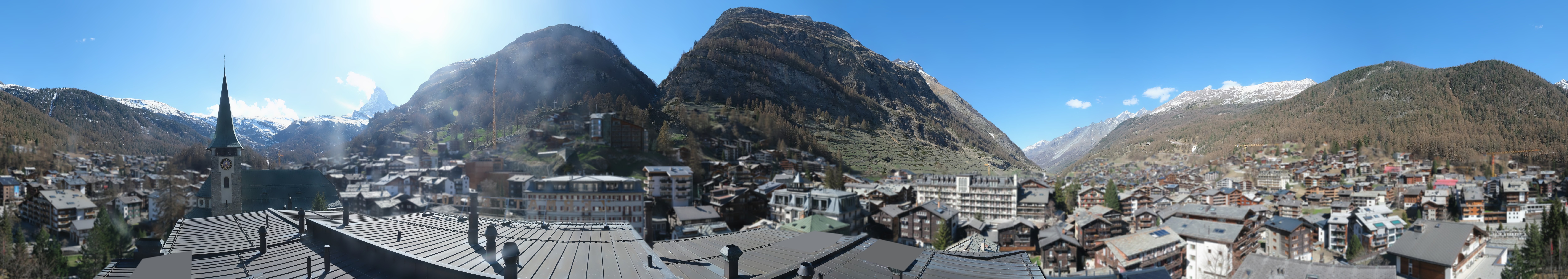 Archiv Foto Webcam Panorama Zermatterhof