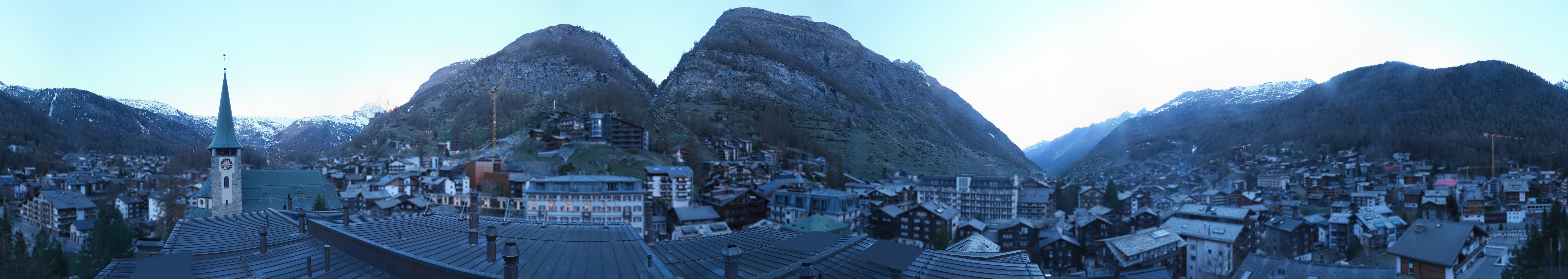 Archiv Foto Webcam Panorama Zermatterhof