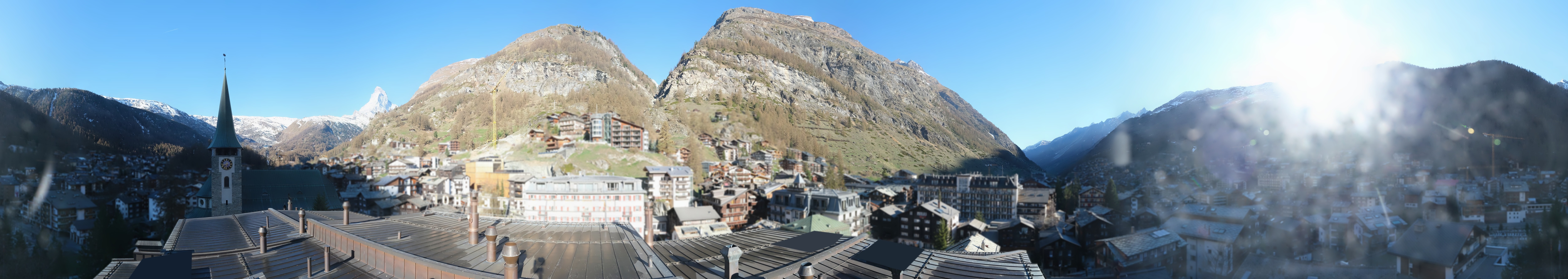 Archiv Foto Webcam Panorama Zermatterhof