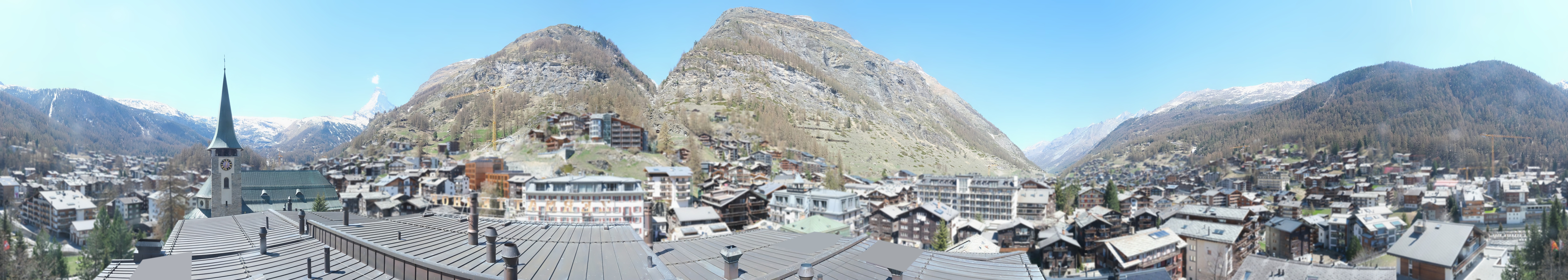 Archiv Foto Webcam Panorama Zermatterhof