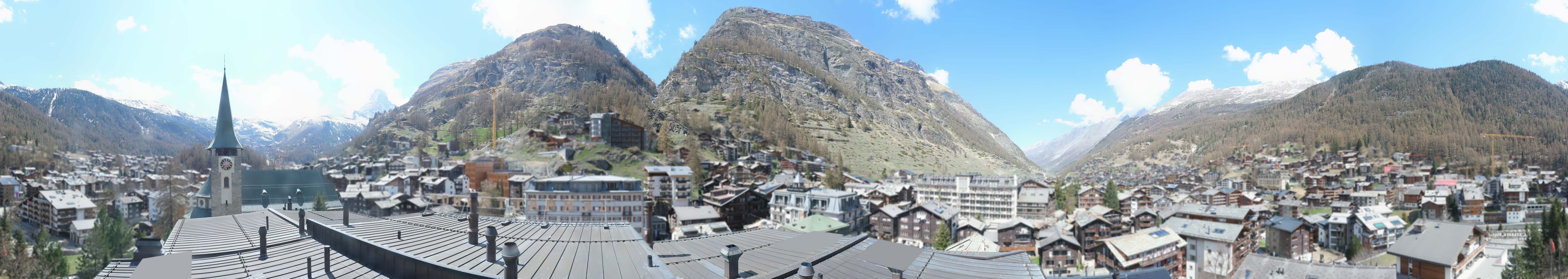 Archiv Foto Webcam Panorama Zermatterhof