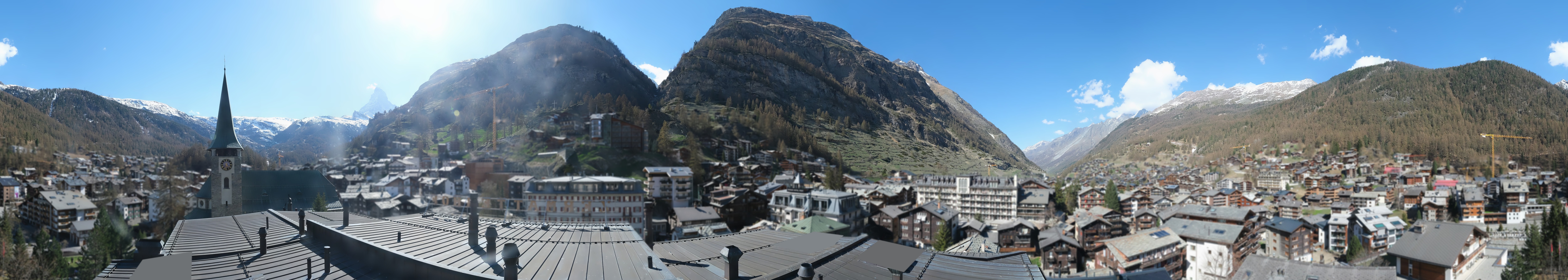 Archiv Foto Webcam Panorama Zermatterhof