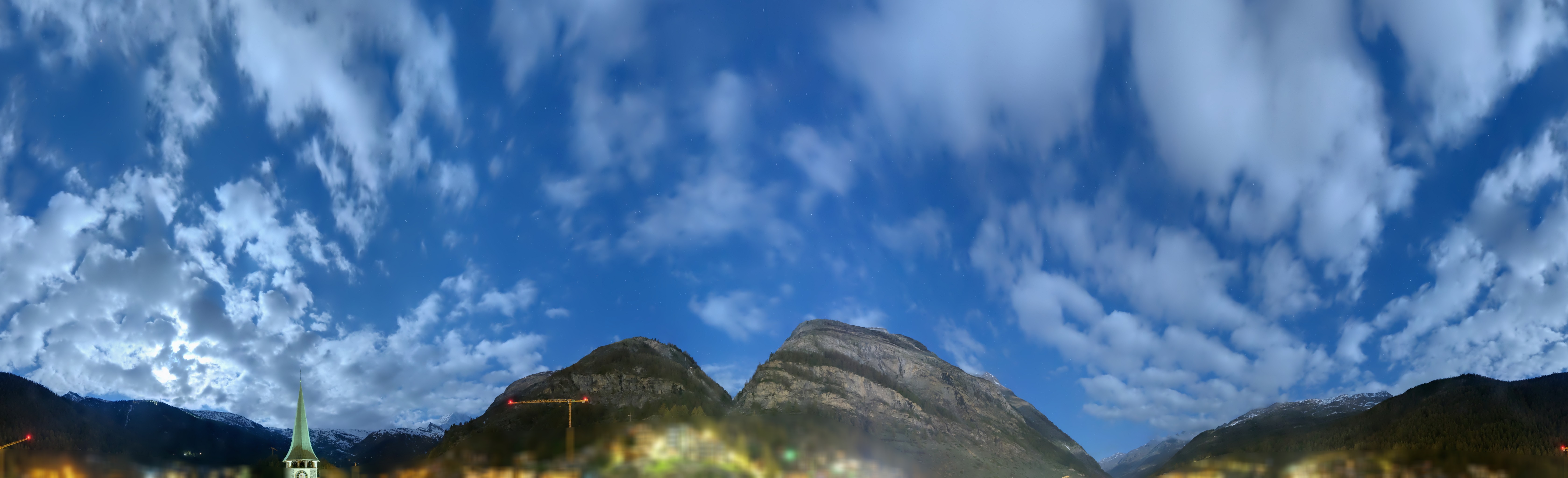 Archived image Webcam Panorama Hotel Zermatterhof
