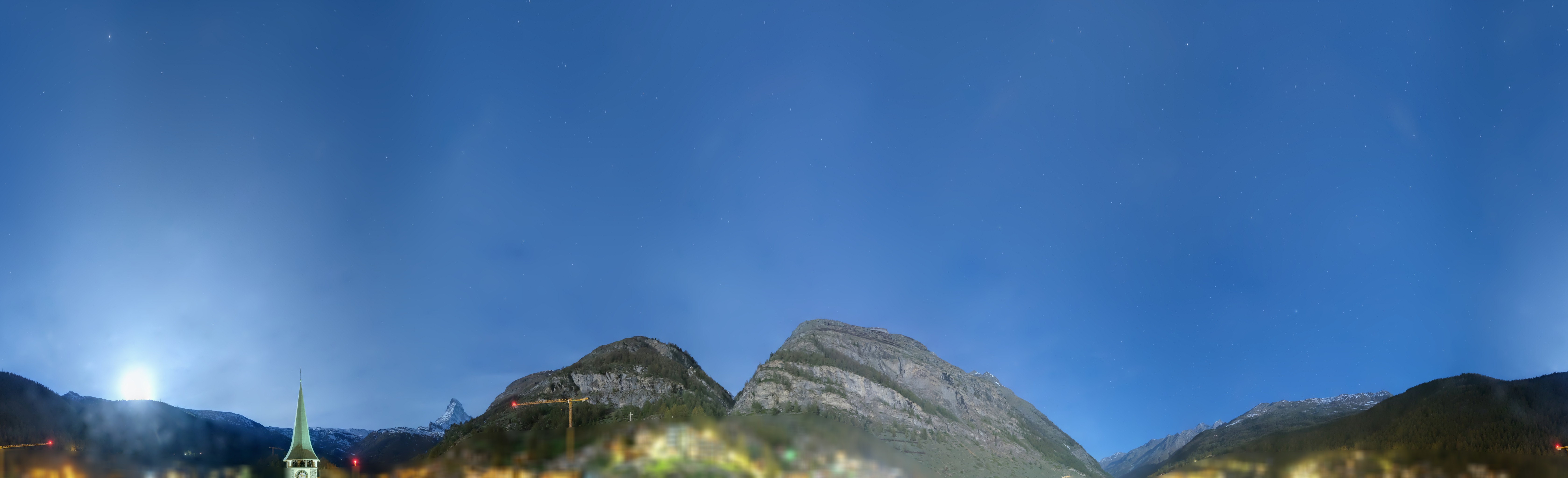 Archived image Webcam Panorama Hotel Zermatterhof