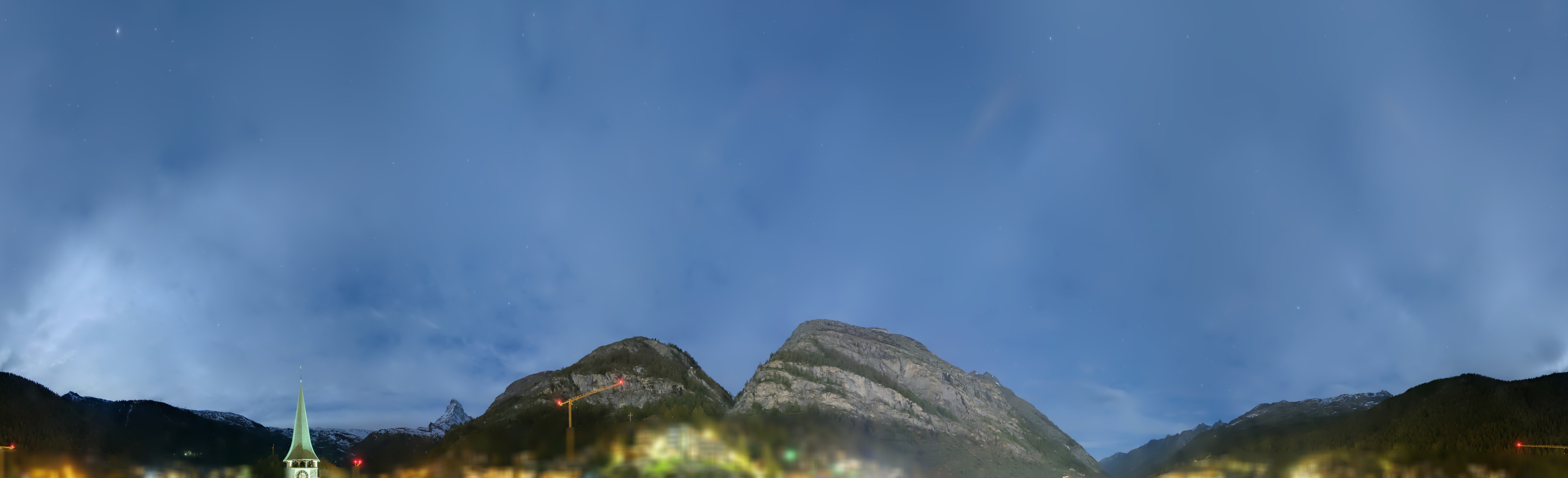 Archiv Foto Webcam Panorama Zermatterhof