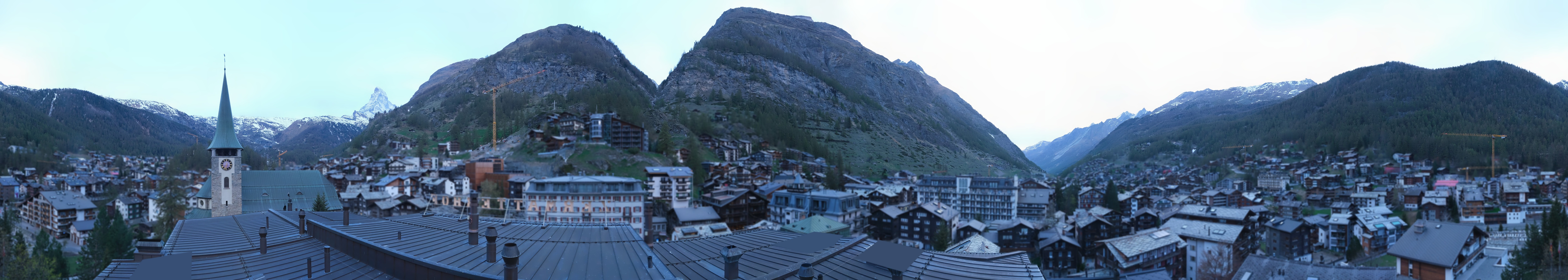 Archiv Foto Webcam Panorama Zermatterhof
