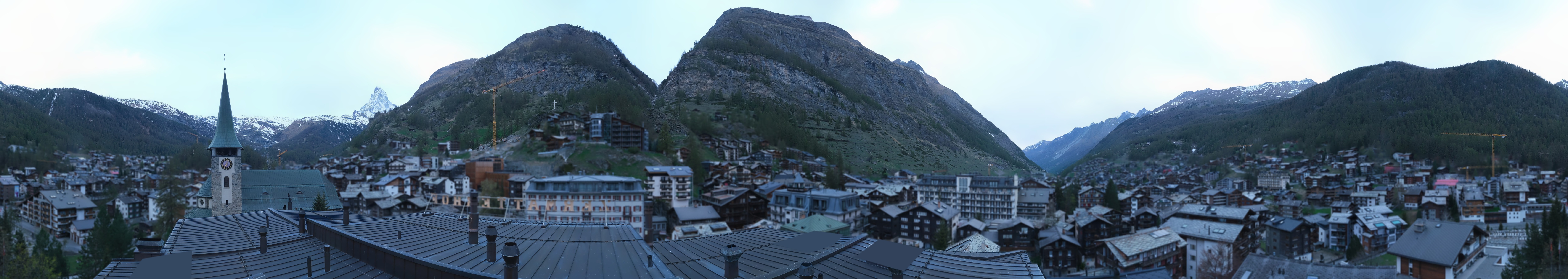 Archiv Foto Webcam Panorama Zermatterhof