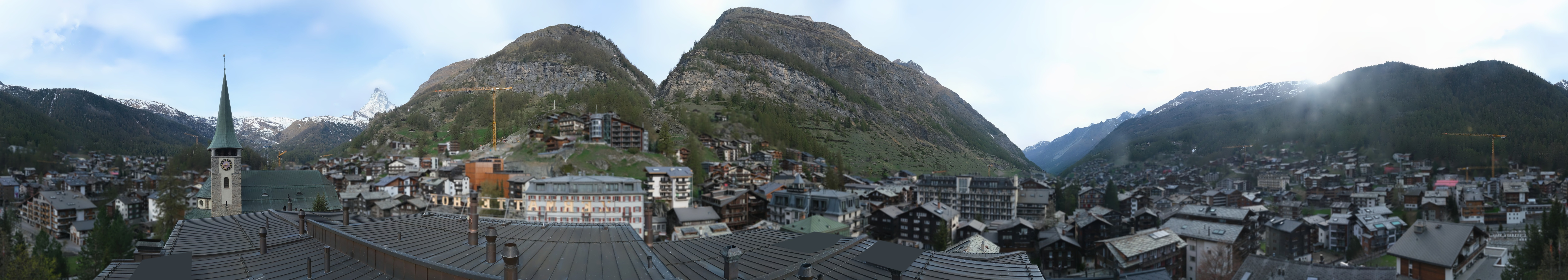Archiv Foto Webcam Panorama Zermatterhof