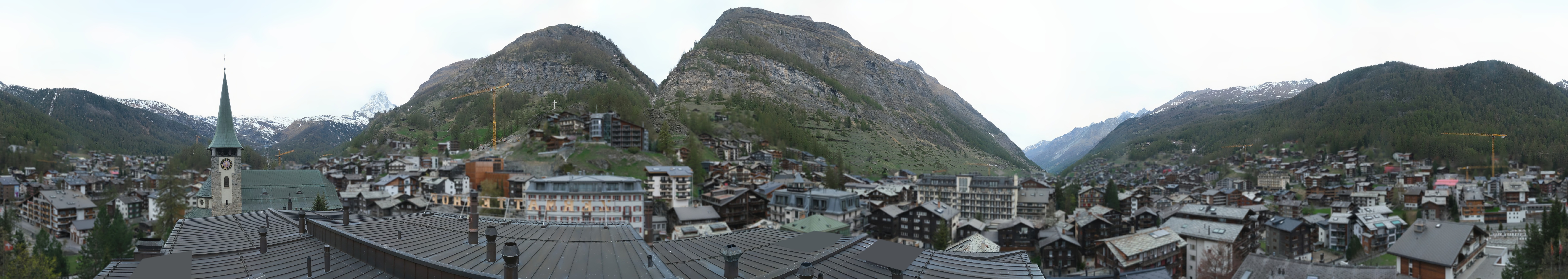 Archiv Foto Webcam Panorama Zermatterhof