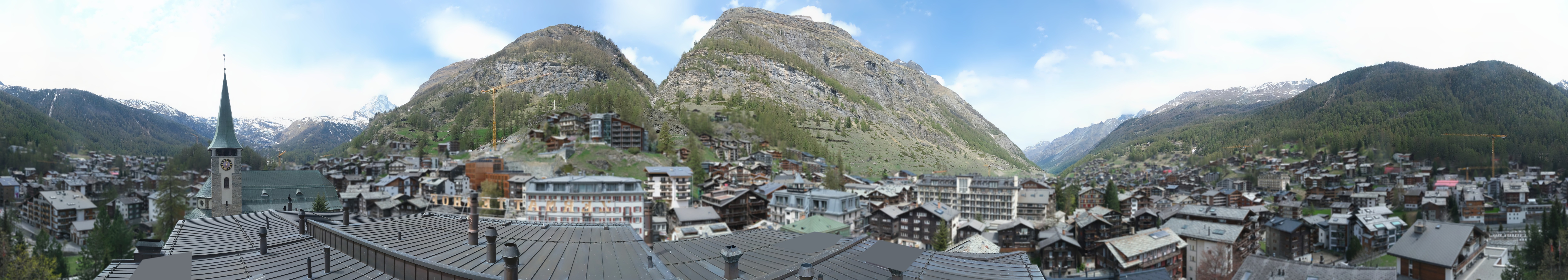 Archiv Foto Webcam Panorama Zermatterhof