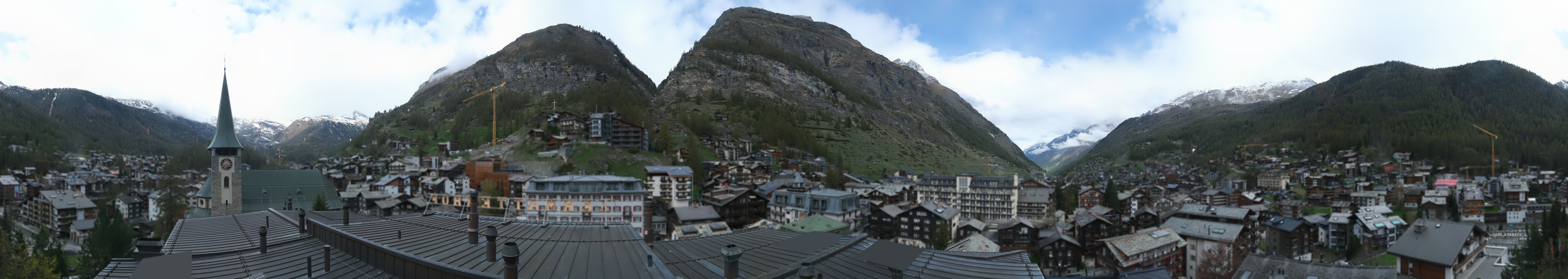 Archiv Foto Webcam Panorama Zermatterhof