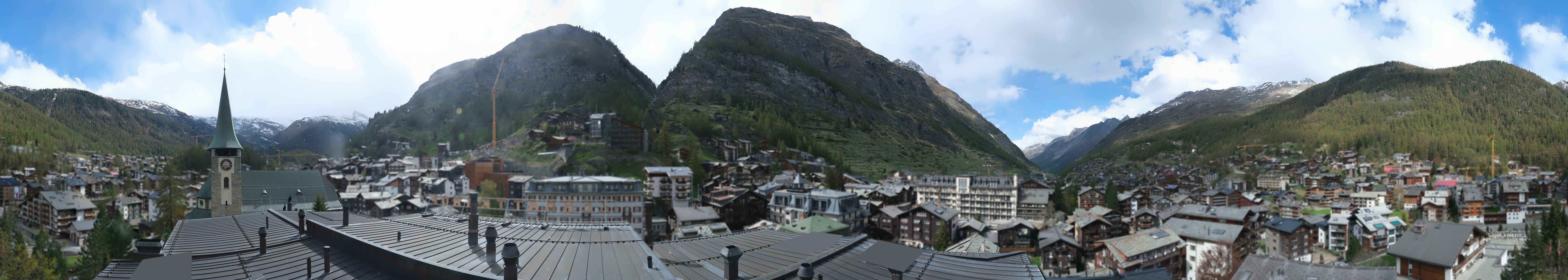 Archiv Foto Webcam Panorama Zermatterhof