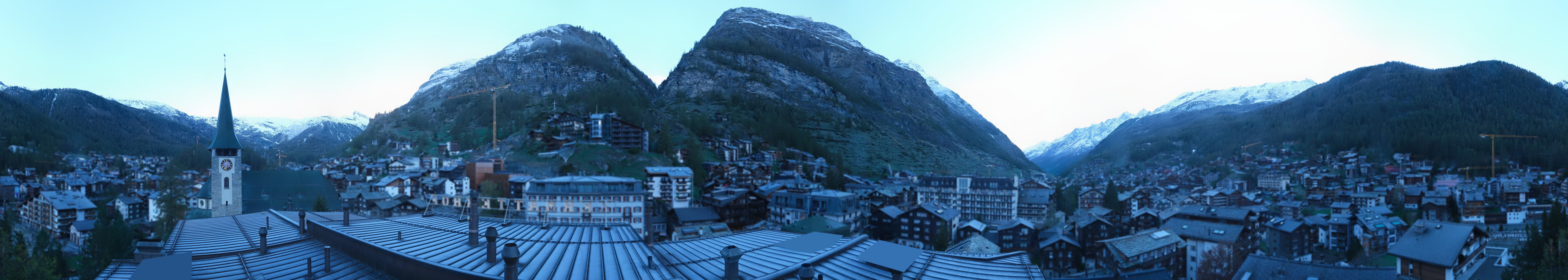Archiv Foto Webcam Panorama Zermatterhof
