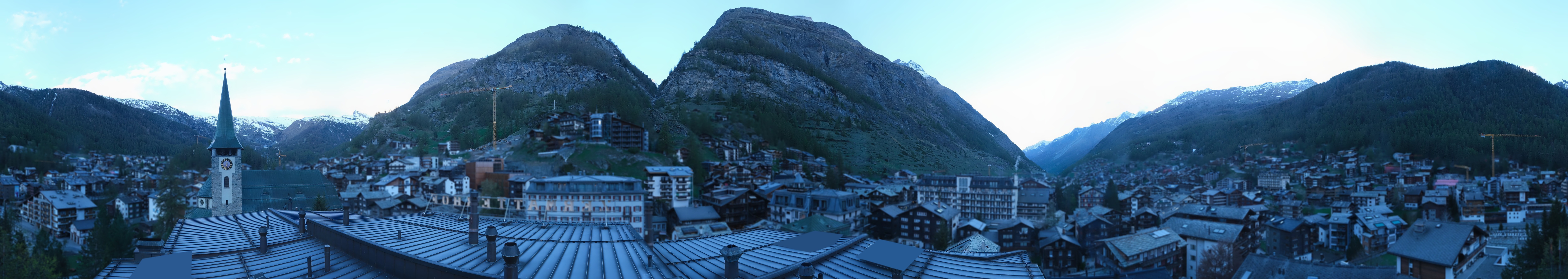 Archiv Foto Webcam Panorama Zermatterhof