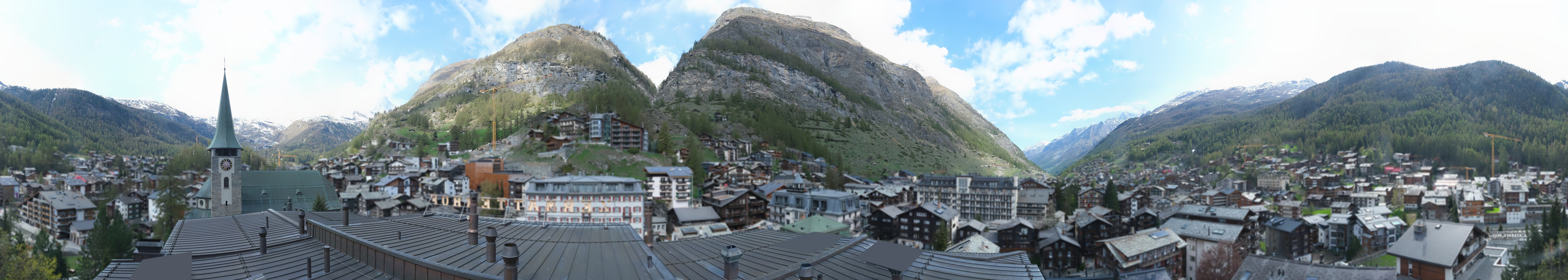 Archiv Foto Webcam Panorama Zermatterhof