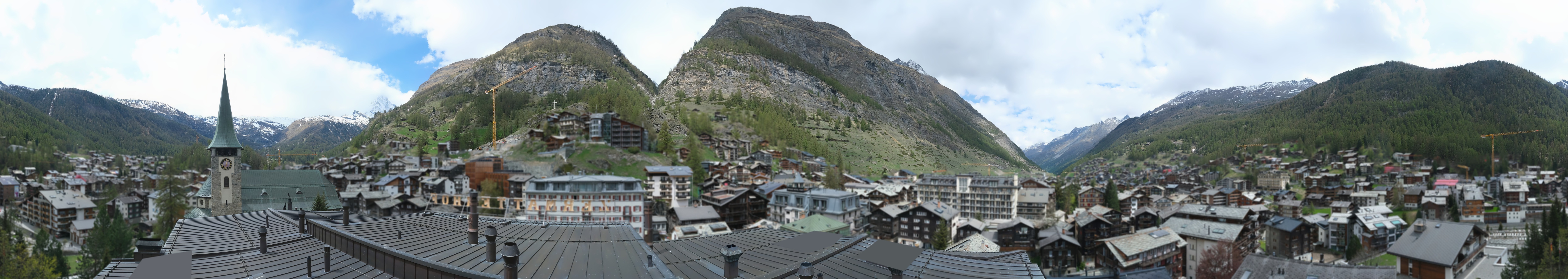 Archiv Foto Webcam Panorama Zermatterhof