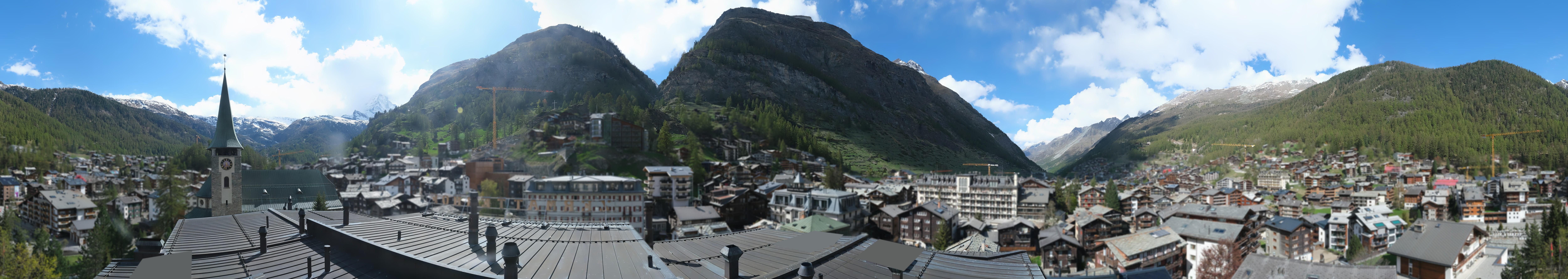 Archiv Foto Webcam Panorama Zermatterhof