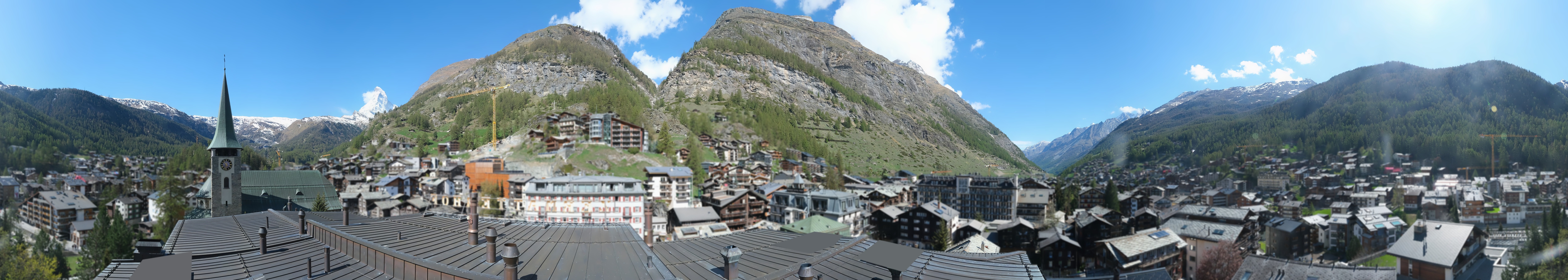Archiv Foto Webcam Panorama Zermatterhof