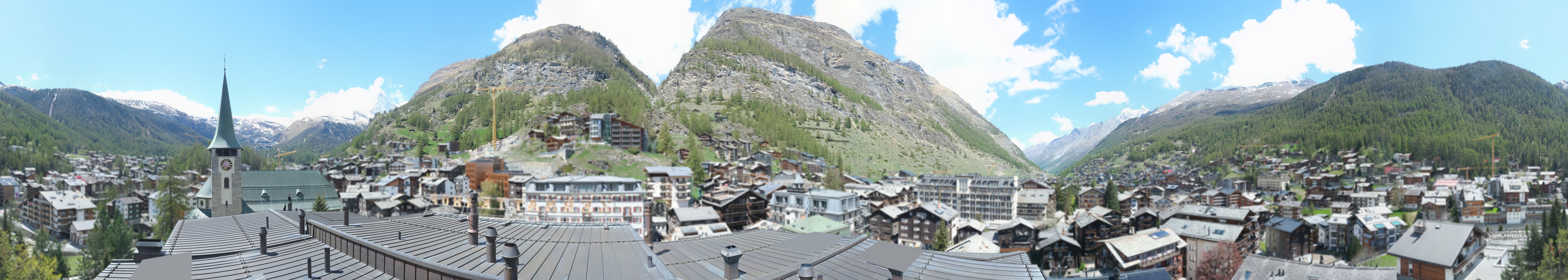 Archiv Foto Webcam Panorama Zermatterhof