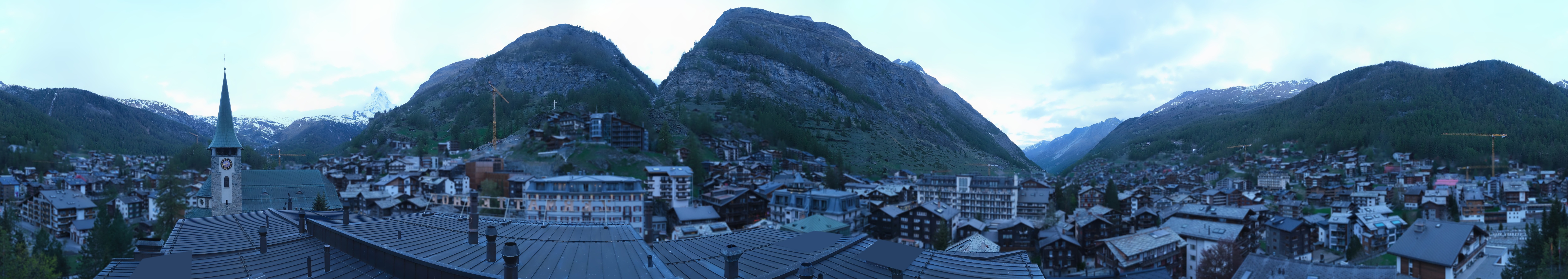 Archiv Foto Webcam Panorama Zermatterhof