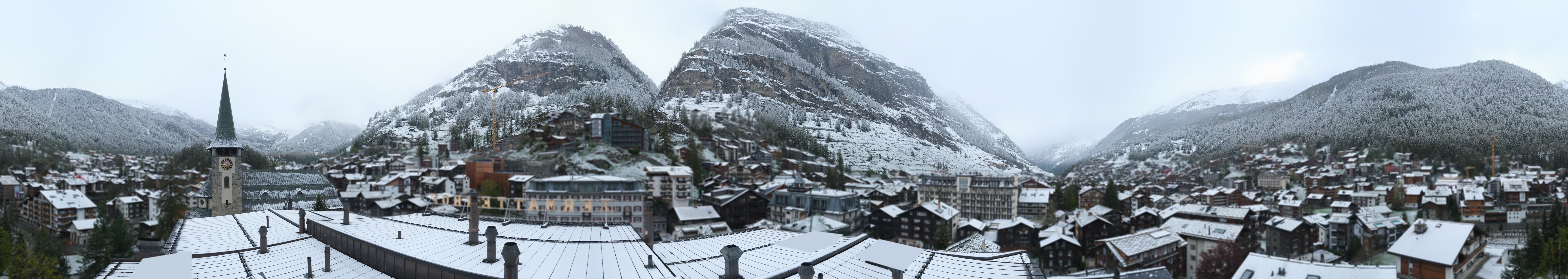 Archiv Foto Webcam Panorama Zermatterhof
