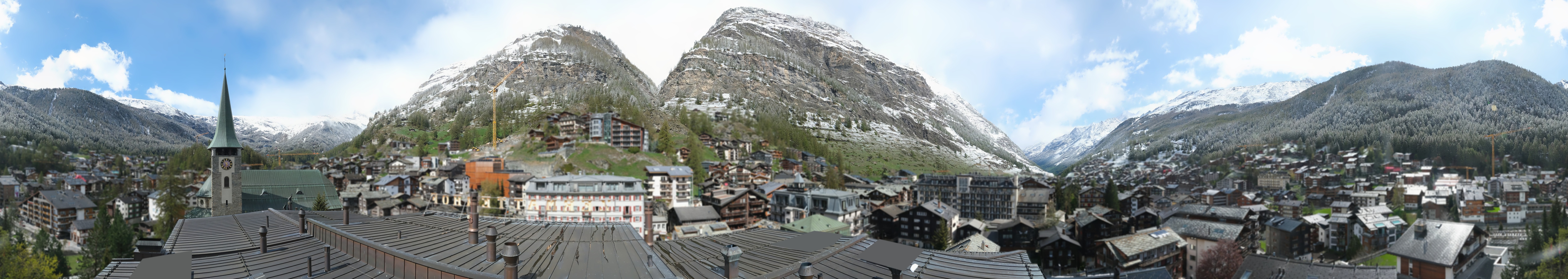 Archiv Foto Webcam Panorama Zermatterhof