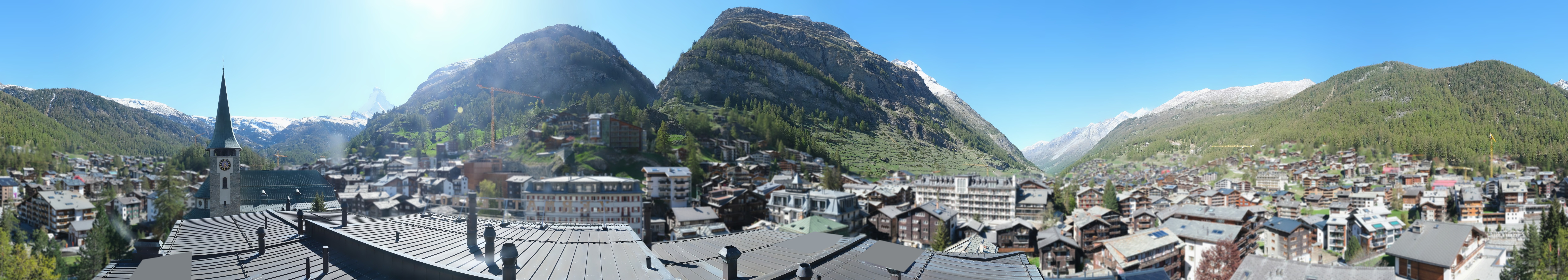 Archiv Foto Webcam Panorama Zermatterhof