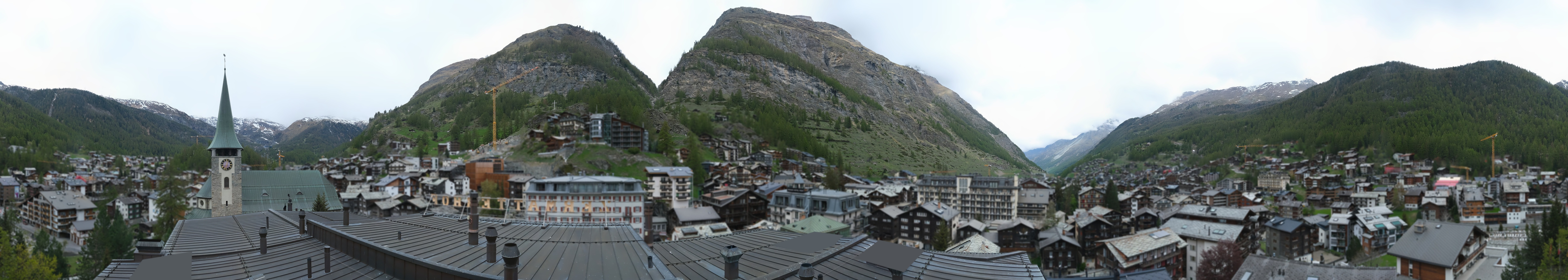 Archiv Foto Webcam Panorama Zermatterhof