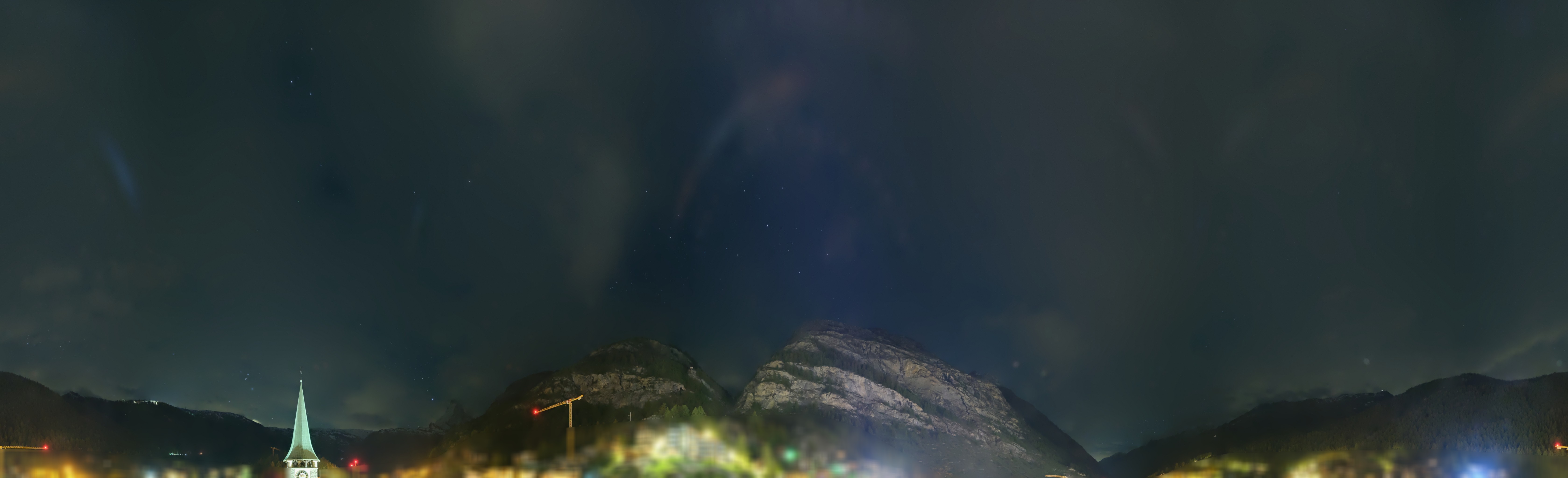 Archived image Webcam Panorama Hotel Zermatterhof