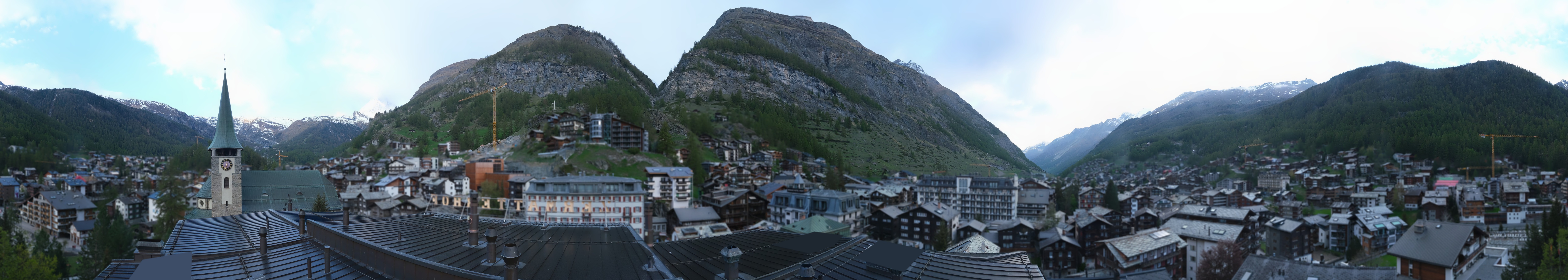 Archiv Foto Webcam Panorama Zermatterhof