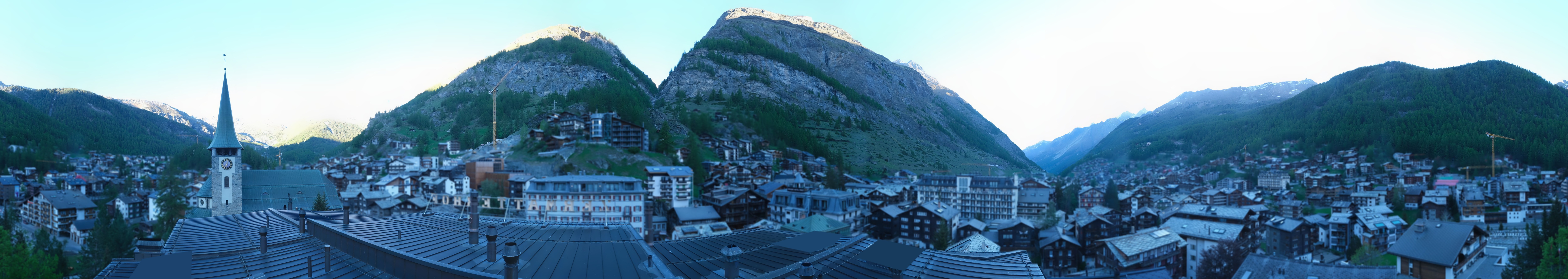 Archiv Foto Webcam Panorama Zermatterhof