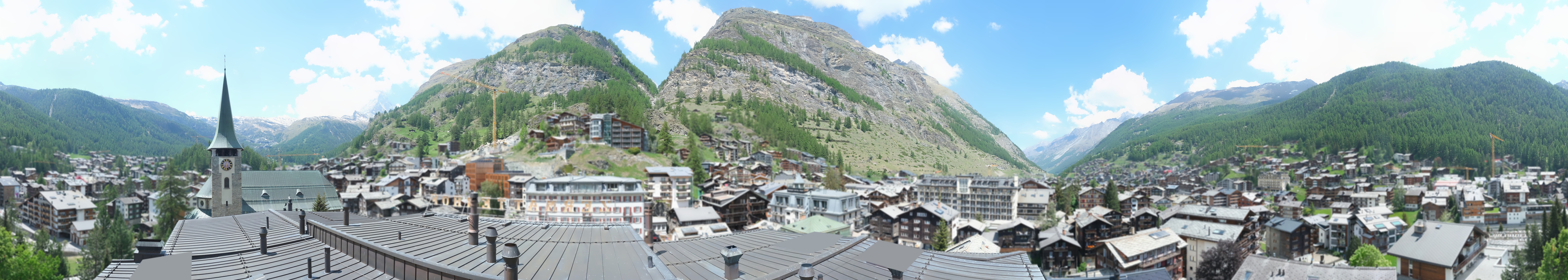 Archiv Foto Webcam Panorama Zermatterhof