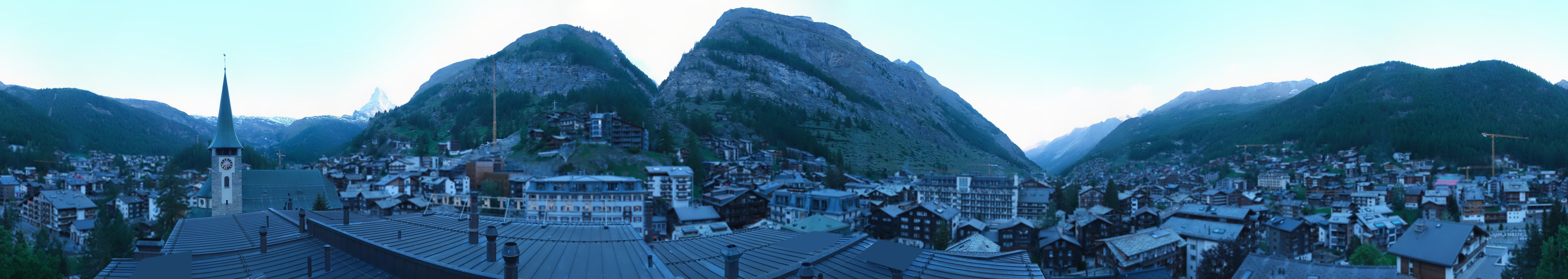 Archiv Foto Webcam Panorama Zermatterhof