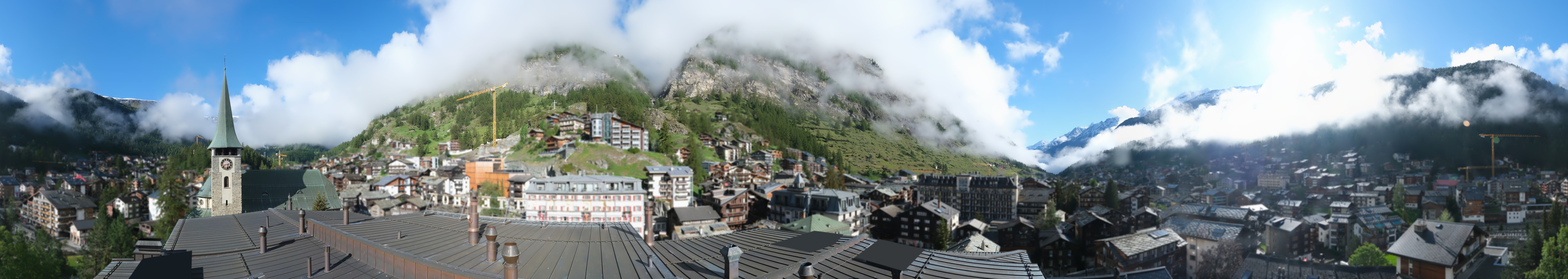 Archiv Foto Webcam Panorama Zermatterhof