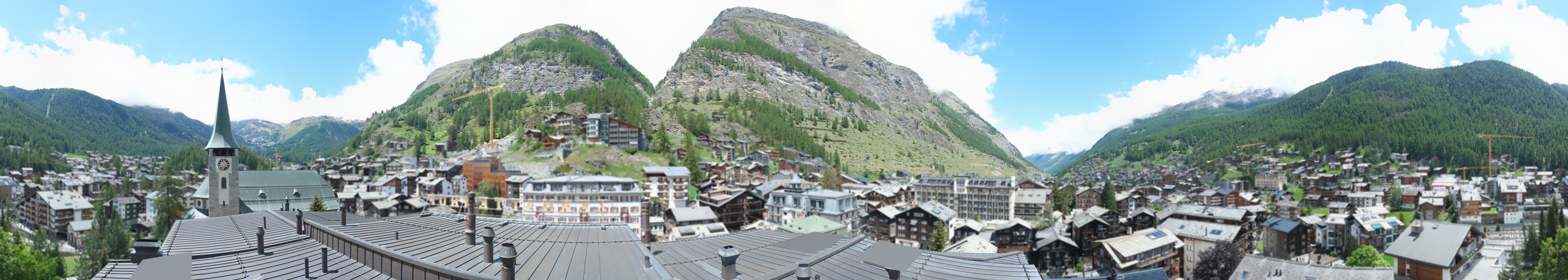 Archiv Foto Webcam Panorama Zermatterhof