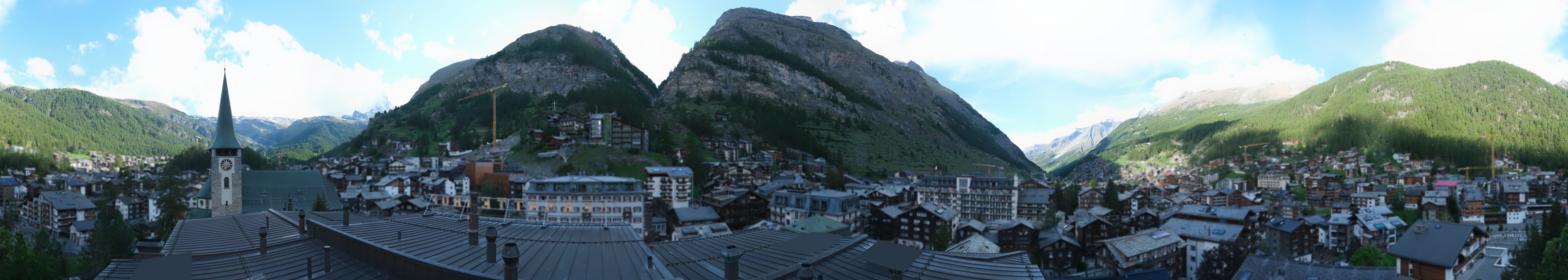 Archiv Foto Webcam Panorama Zermatterhof