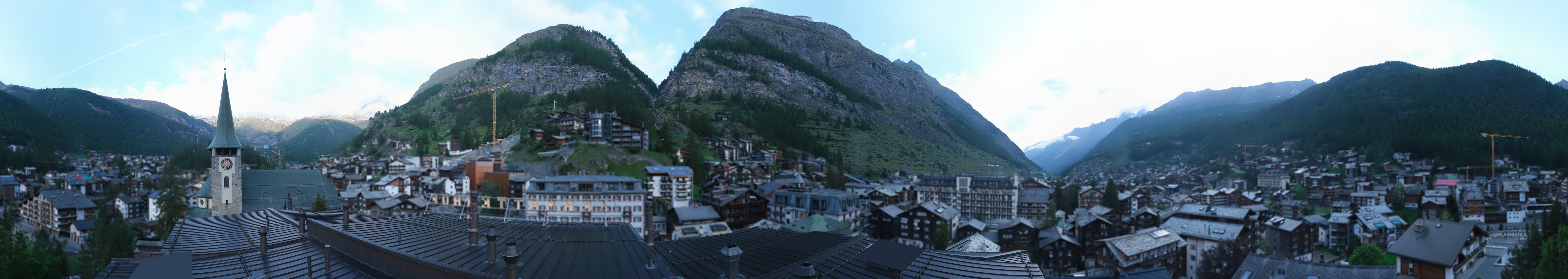 Archiv Foto Webcam Panorama Zermatterhof