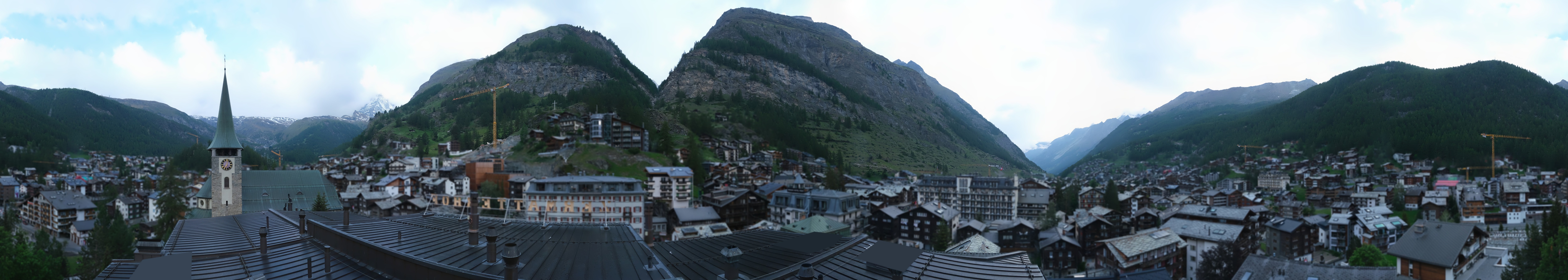 Archiv Foto Webcam Panorama Zermatterhof