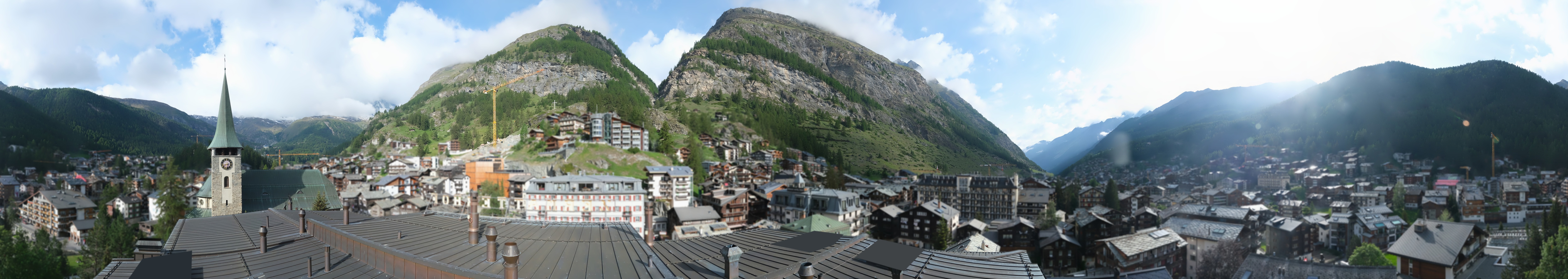 Archiv Foto Webcam Panorama Zermatterhof