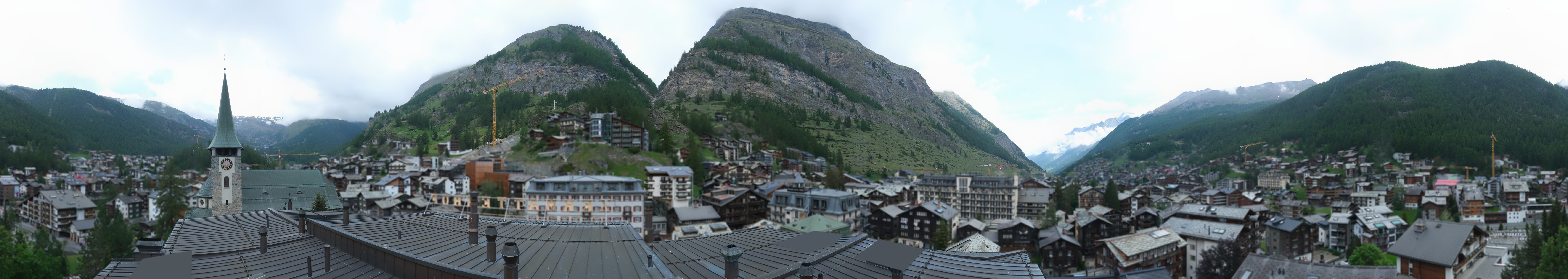 Archiv Foto Webcam Panorama Zermatterhof