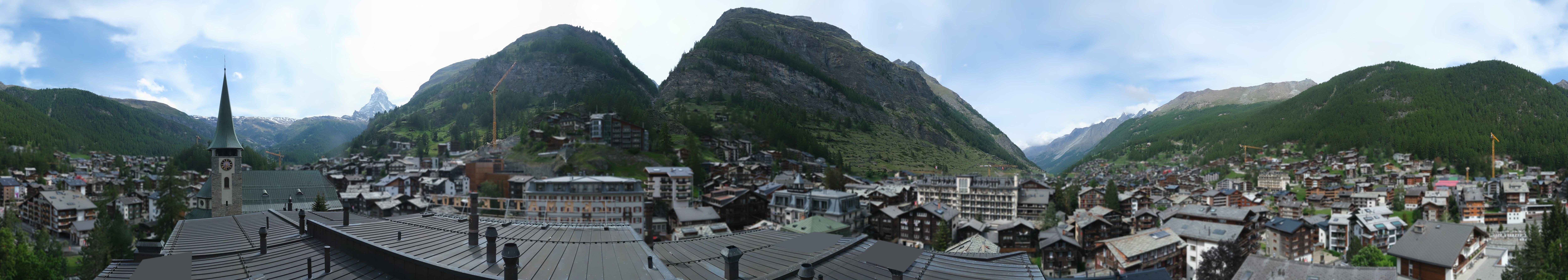 Archiv Foto Webcam Panorama Zermatterhof