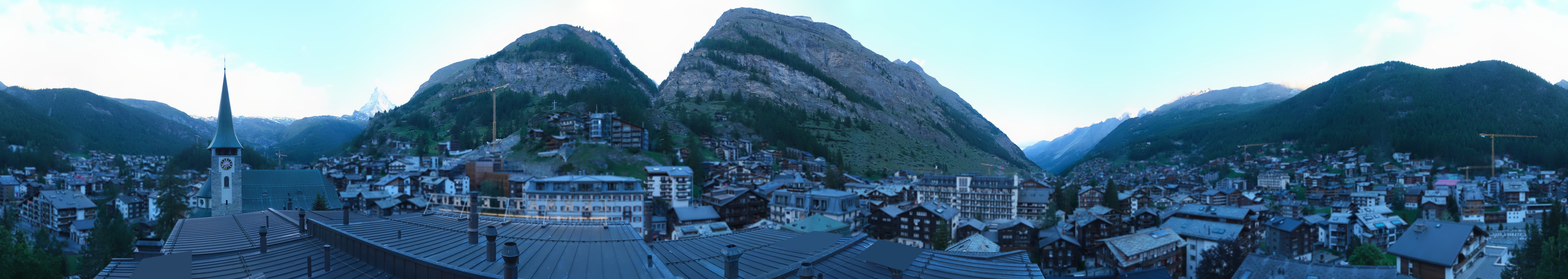 Archiv Foto Webcam Panorama Zermatterhof
