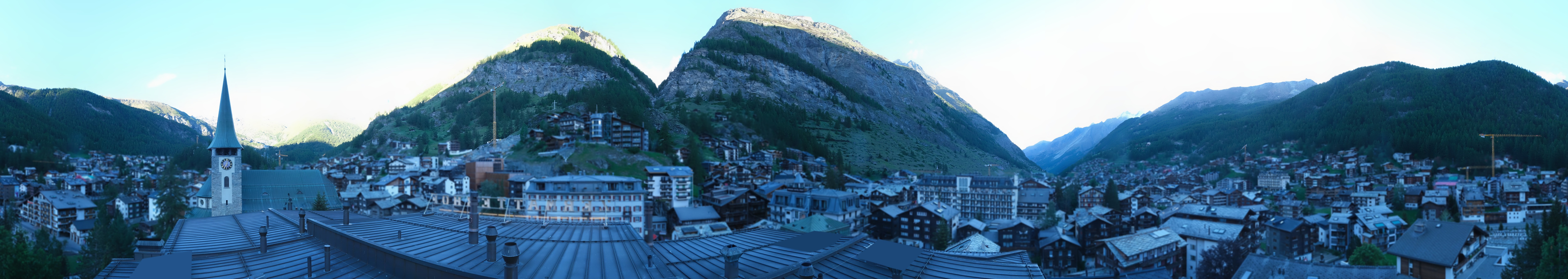 Archiv Foto Webcam Panorama Zermatterhof