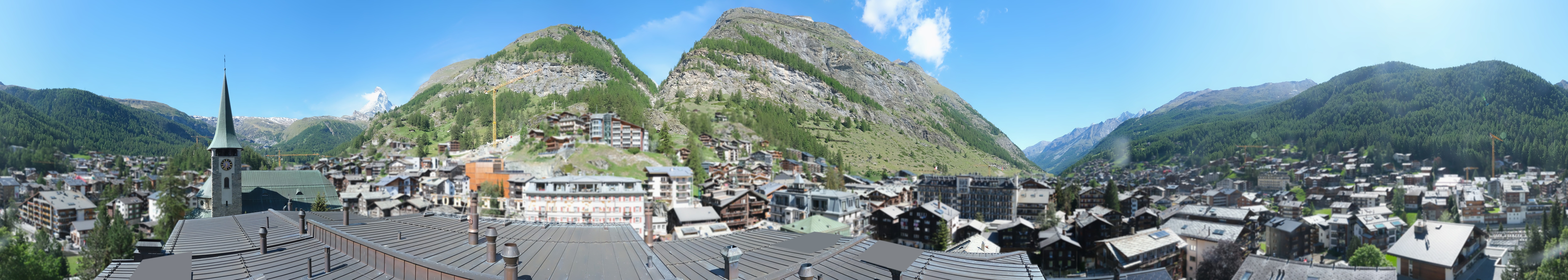Archiv Foto Webcam Panorama Zermatterhof