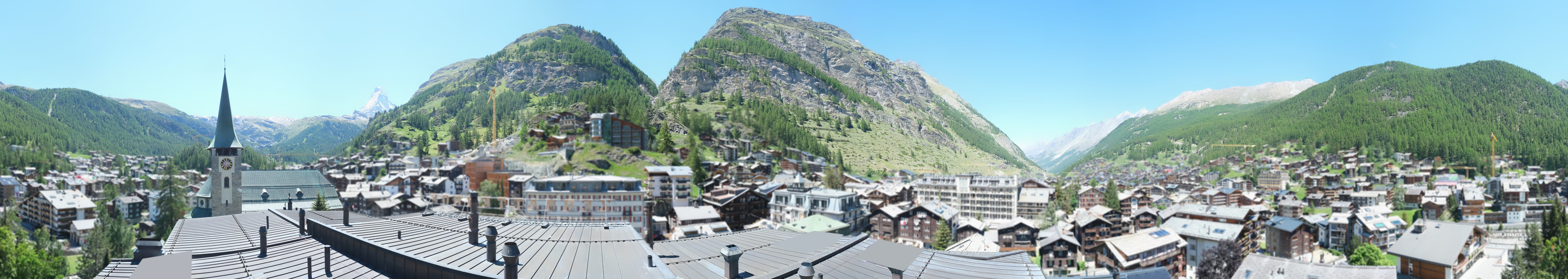 Archiv Foto Webcam Panorama Zermatterhof