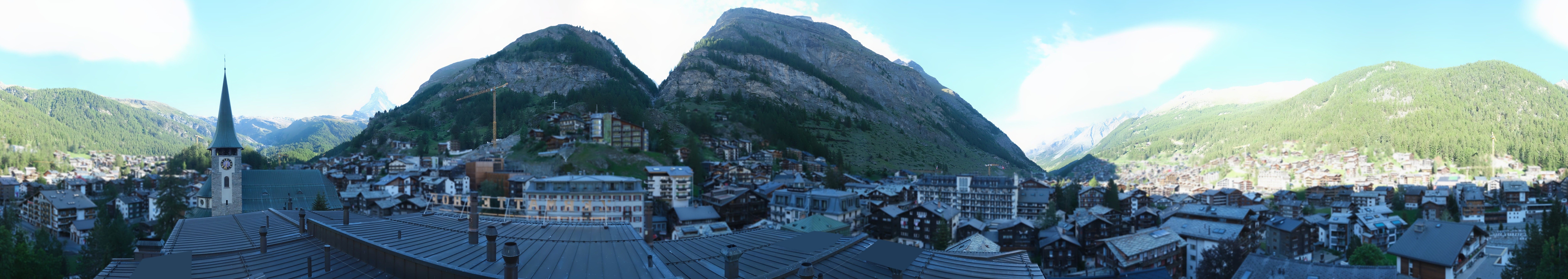 Archiv Foto Webcam Panorama Zermatterhof