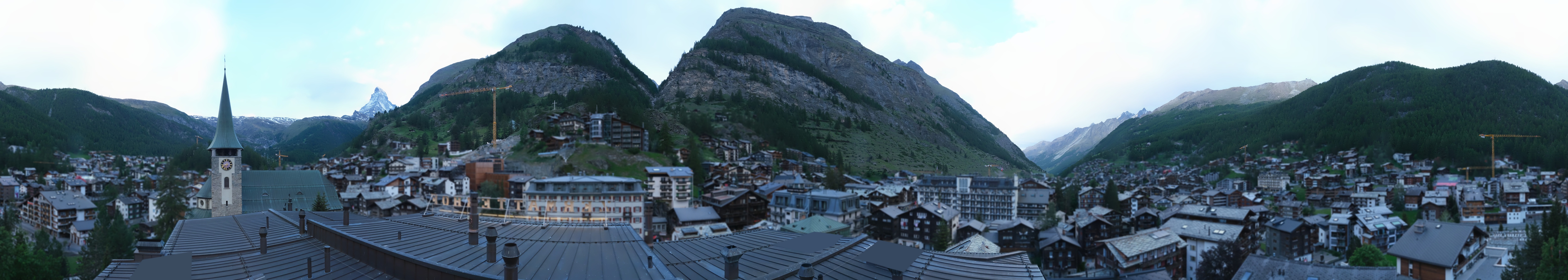 Archiv Foto Webcam Panorama Zermatterhof