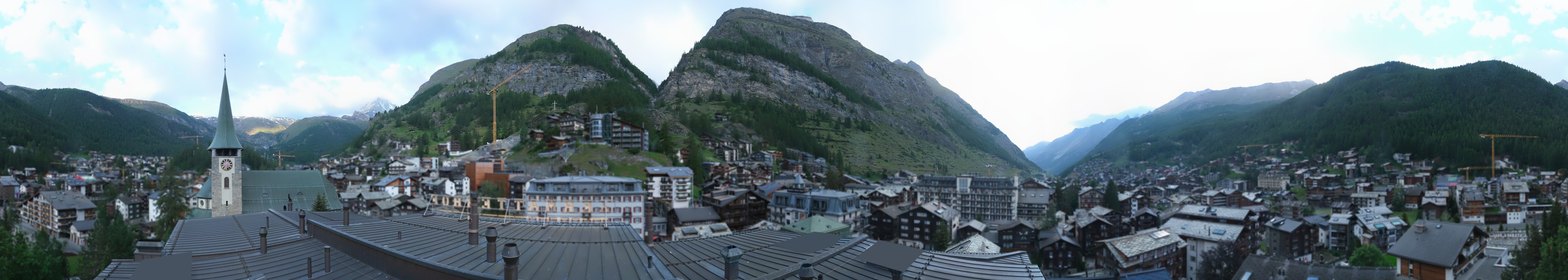Archiv Foto Webcam Panorama Zermatterhof